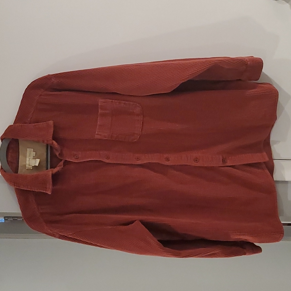 XL, Territory Ahead, Manana Whale Cord Overshirt, Cinnamon